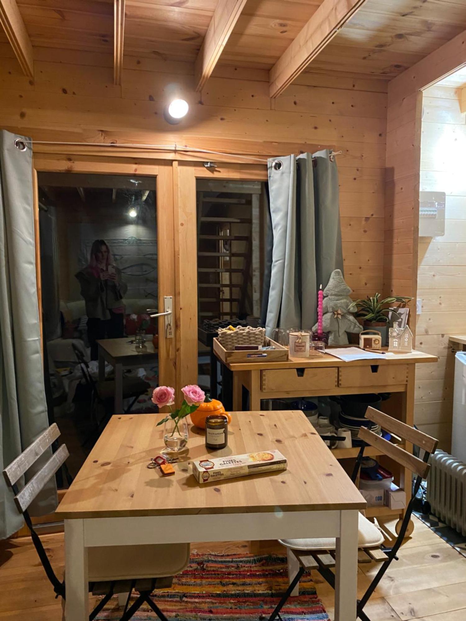 Maison En Bois 1 Chambre 4 Couchages Type Tiny House Granville Exterior foto